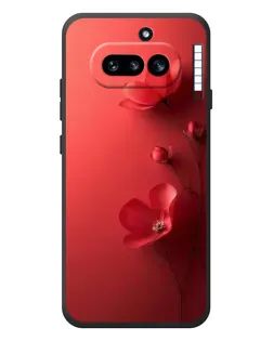 Чохол для Nothing Phone (4a) з картинкою «Макові суцвіття»