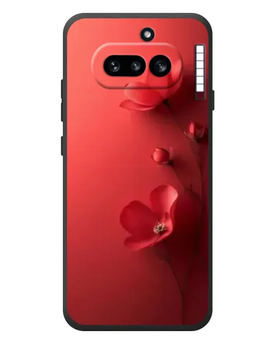 Чехол для Nothing Phone (4a) с картинкой «Маковые соцветия»