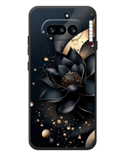 Чехол для Nothing Phone (4a) с картинкой «Черный лотос»