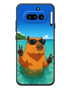 Чехол для Nothing Phone (4a) с картинкой «Морская капибара» Чехол для Nothing Phone (4a) с картинкой «Морская капибара»