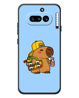 Чехол для Nothing Phone (4a) с картинкой «Капибара на скейте» Чехол для Nothing Phone (4a) с картинкой «Капибара на скейте»