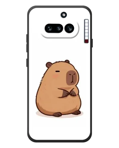 Чехол для Nothing Phone (4a) с картинкой «Толстенькая капибара»