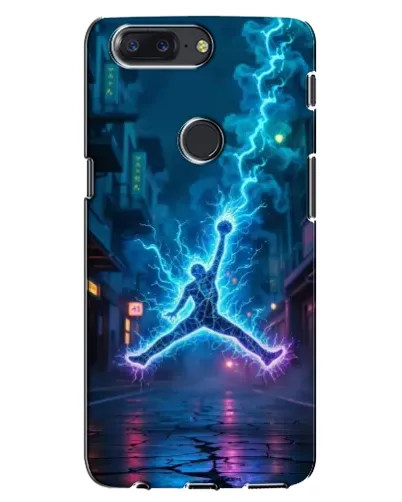 Чохол для OnePlus 5T з картинкою «Jordan Gold Jumpman»