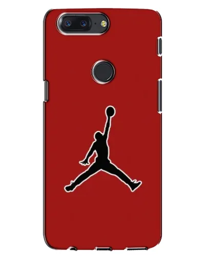 Чохол для OnePlus 5T з картинкою «Jordan Red Back»