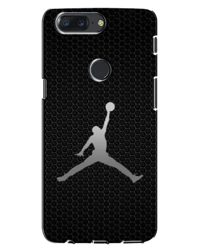 Чохол для OnePlus 5T з картинкою «Jordan Dark Carbon»
