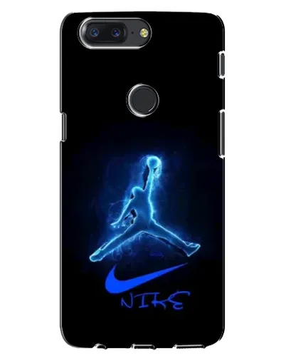 Чохол для OnePlus 5T з картинкою «Jordan Neon Blue»