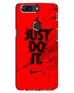 Чохол для OnePlus 5T з картинкою «Nike Just Do It»