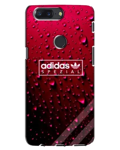 Чохол для OnePlus 5T з картинкою «Adidas Gold Marble»