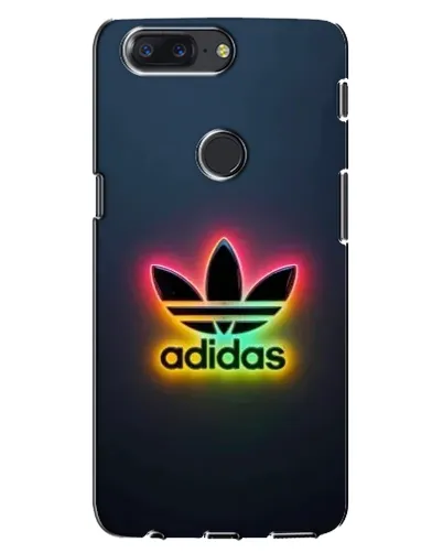 Чохол для OnePlus 5T з картинкою «Неоновий Adidas»