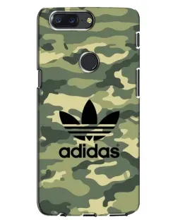 Чохол для OnePlus 5T з картинкою «Мілітарі стиль Adidas»