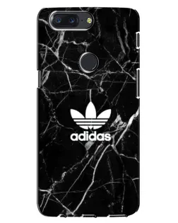 Чохол для OnePlus 5T з картинкою «Білий мармур Adidas»