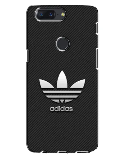 Чохол для OnePlus 5T з картинкою «Adidas Карбонова текстура»