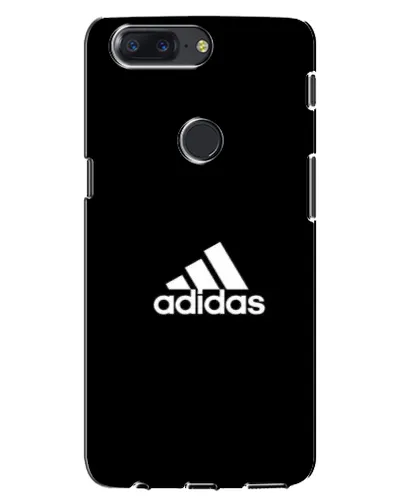 Чохол для OnePlus 5T з картинкою «Чорна класика Adidas»