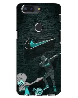 Чохол для OnePlus 5T з картинкою «Спортивний арт Nike»