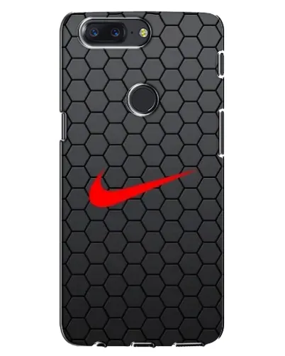Чохол для OnePlus 5T з картинкою «Nike — карбонова сітка»
