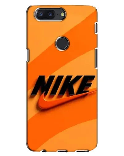 Чохол для OnePlus 5T з картинкою «Помаранчевий драйв Nike»