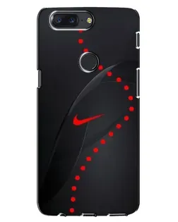 Чохол для OnePlus 5T з картинкою «Абстрактний дизайн Nike»