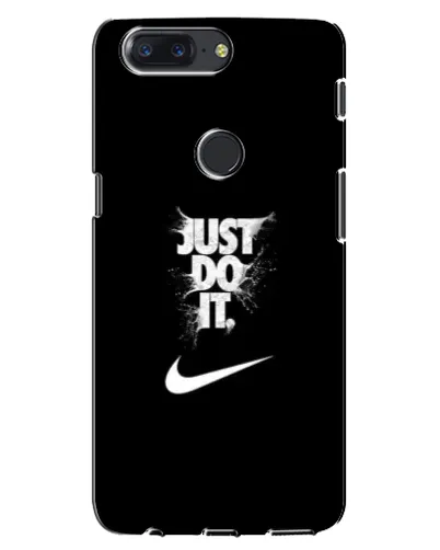 Чохол для OnePlus 5T з картинкою «Текстовий принт Nike»