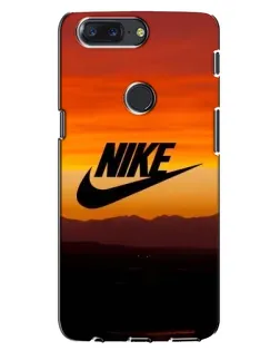 Чохол для OnePlus 5T з картинкою «Nike — вечірній горизонт»