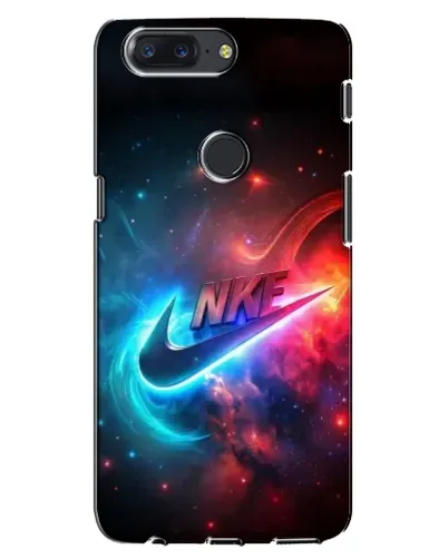 Чохол для OnePlus 5T з картинкою «Вогняний логотип Nike»