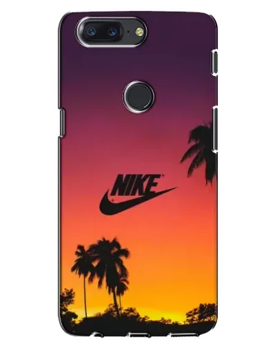Чохол для OnePlus 5T з картинкою «Nike на заході сонця»