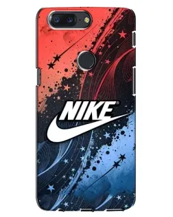 Чохол для OnePlus 5T з картинкою «Градієнтний принт Найк»