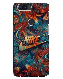 Чохол для OnePlus 5T з картинкою «Nike в абстракції»