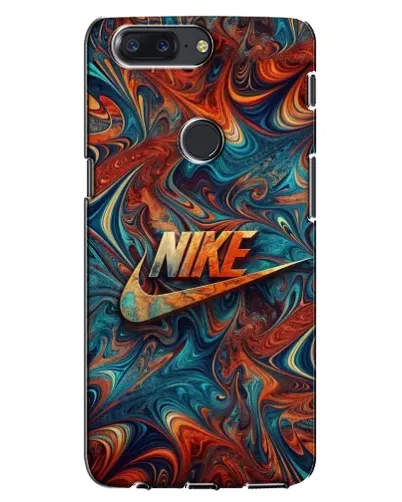 Чохол для OnePlus 5T з картинкою «Nike в абстракції»