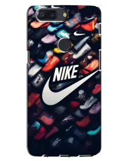 Чохол для OnePlus 5T з картинкою «Колекція кросівок Nike»