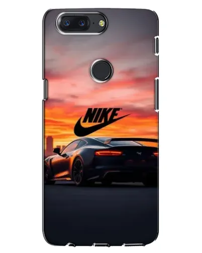 Чохол для OnePlus 5T з картинкою «Nike та суперкар»