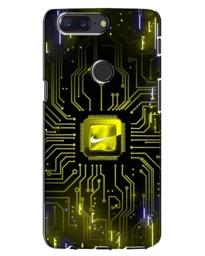 Чохол для OnePlus 5T з картинкою «Nike — золота іскра»