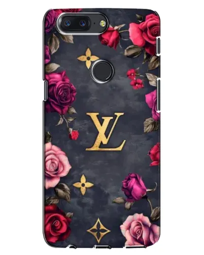 Чохол для OnePlus 5T з картинкою «Квітковий Louis Vuitton»