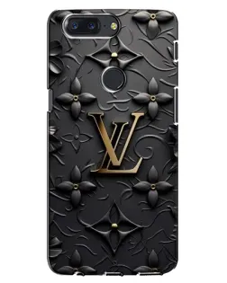 Чохол для OnePlus 5T з картинкою «Шкіряна текстура LV»