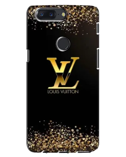 Чохол для OnePlus 5T з картинкою «LV — золоті іскри»