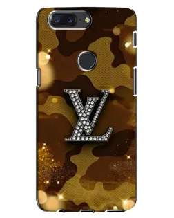 Чохол для OnePlus 5T з картинкою «Камуфляжний Louis Vuitton»