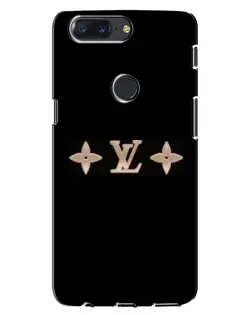 Чохол для OnePlus 5T з картинкою «Louis Vuitton — мінімалізм»