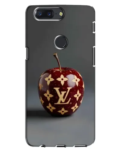 Чохол для OnePlus 5T з картинкою «Червоне яблуко LV»