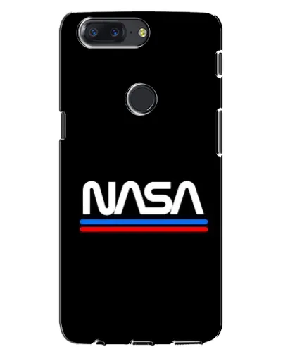 Чохол для OnePlus 5T з картинкою «NASA — класика Red Blue»