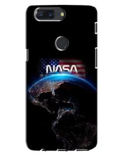 Чохол для OnePlus 5T з картинкою «Земля з космосу NASA»