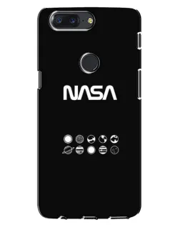 Чохол для OnePlus 5T з картинкою «NASA — технічний принт»