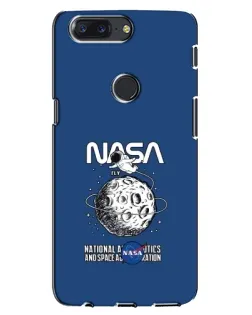Чохол для OnePlus 5T з картинкою «NASA — місячна місія»
