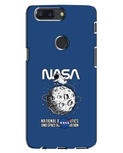Чохол для OnePlus 5T з картинкою «NASA — місячна місія»