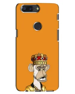 Чохол для OnePlus 5T з картинкою «Золота мавпа Bored Ape» Чохол для OnePlus 5T з картинкою «Золота мавпа Bored Ape»
