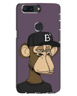 Чохол для OnePlus 5T з картинкою «Bored Ape в кепці»