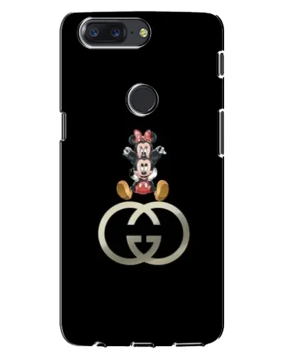 Чохол для OnePlus 5T з картинкою «Мінні Маус на лого» Чохол для OnePlus 5T з картинкою «Мінні Маус на лого»