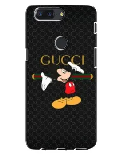 Чохол для OnePlus 5T з картинкою «Міккі Маус Gucci»