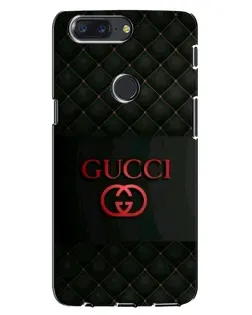 Чохол для OnePlus 5T з картинкою «Gucci — стьобаний чорний»