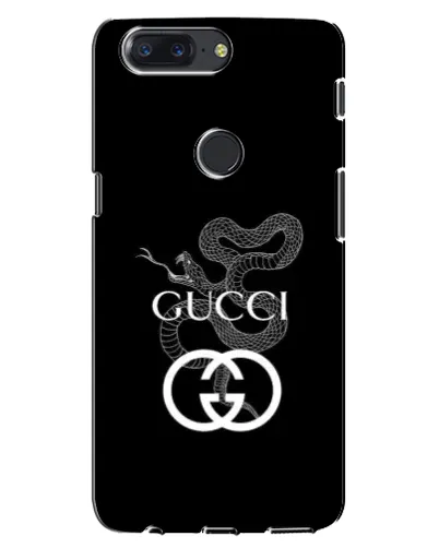 Чохол для OnePlus 5T з картинкою «Gucci — срібна змія» Чохол для OnePlus 5T з картинкою «Gucci — срібна змія»