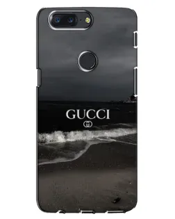 Чохол для OnePlus 5T з картинкою «Gucci — морський прибій»