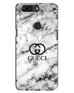 Чохол для OnePlus 5T з картинкою «Gucci — мармуровий шик»